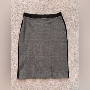 Ecru Pencil Skirt